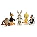 Search : Looney Tunes Huggable Set with Bugs Bunny, Daffy Duck, Taz, Tweety, and Sylvester 6 inch Toy Stuffed Animals