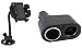 New Gooseneck Windshield Cradle Car Mount Holder+12V Car Cigarette Lighter Power Socket Adapter 2 Plug Dual Y Splitter Extension For Verizon Motorola Barrage V860 ATT Motorola Bravo Nextel Motorola Brute i680 Sprint Motorola Brute i680 Tmobile Motorola Charm Verizon Motorola Citrus - Auction4tech