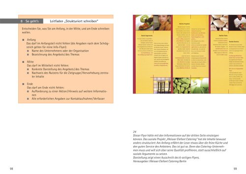 Flyer optimal texten, gestalten, produzieren