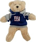 New York Giants 8" Fuzzy Hoody Bear