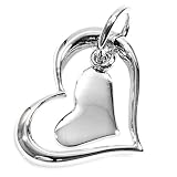 Silver Cubic Zirconia Cross Pendants, Size: 25mm