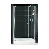 DreamLine Elegance Adjustable 46 to 48 Shower DoorBrushed Nickel