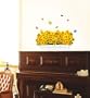YELLOW CHRYSANTIUM WALL DECOR MURAL STICKER PS-58052