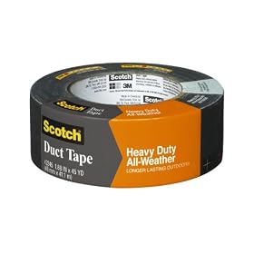 3M 2245 Scotch Heavy Duty All-Weather Duct Tape, 1.88-Inch x 45-Yard, 1-Pack