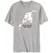 T-shirt Silver Gray " Do not feet the CHUPACABRAS " - Urban Culture Monster . 16 Colors . Large