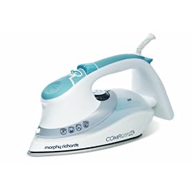 Morphy Richards Comfigrip 40850 Steam Iron Trizone Soleplate, Blue