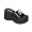 black pu/white skull