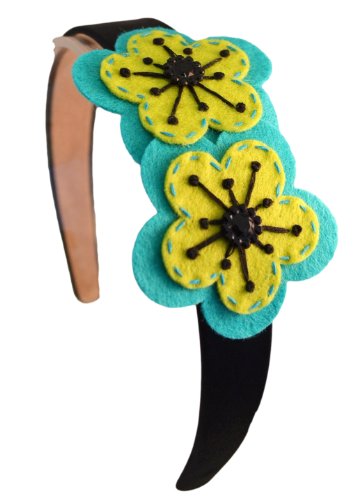 Tamara Girls Felt Flower Headband