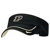 Nike Purdue Boilermakers Black Swoosh Visor