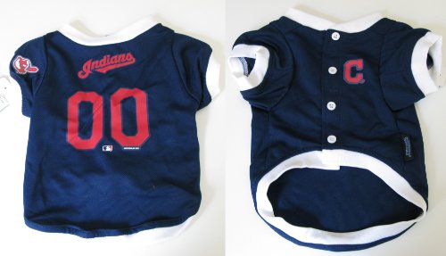 Cleveland Indians Pet Dog Baseball Jersey SMALL