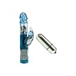 Cal Exotics Waterproof Jack Rabbit Vibrator Blue (Floating Beads) Adult Sex Toy Kit