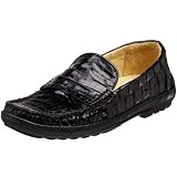 Cole Haan Men's Air Andros Croc Penny Loafer,Black Croc,13 M US