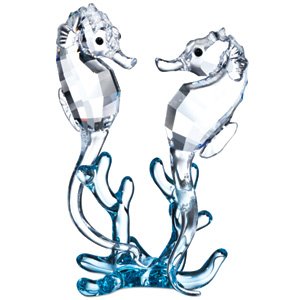 Swarovski Crystal Dancing Seahorses