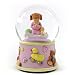 Bedtime Prayers Girl, Rotating - Water Globe