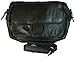 Womens Leather Biker Waist Belt Bag Convertible Cross Body Purse Black