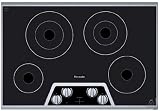 CEM304FS Thermador 30 Masterpiece Electric Cooktop with 4 Elements - Black with Stainless Steel Trim