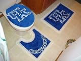 NCAA Kentucky Wildcats 3-Piece Bath Rug Set