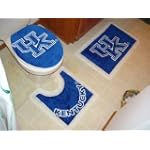 SAVE $8.5 - NCAA Kentucky Wildcats 3-Piece Bath Rug Set $37.49