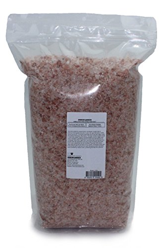Indusclassic® Kosher Pure Natural Halall Unprocessed Himalayan Edible Pink Cooking Salt --- 10 lbs Medium Coarse Grain 1~3mm