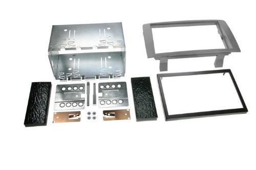 Doppel DIN Blende Komplett-Set für Lancia Musa 2005 --> antr.
