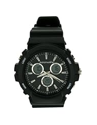 Adrenaline by Freestyle Digital Analog Sport Watch Chronograph Alarm Black