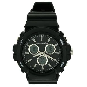 Adrenaline By Freestyle Digital Analog Sport Watch Chronograph Alarm Black