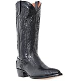 DP2350J Dan Post Men's Teju Lizard Western Boots - Black 10D