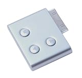 BUBBLEGUM FM TRANSMITTER FOR IPOD CLASSIC, NANO, VIDEO, PHOTO - SILVER