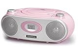 AudioSonic CD 1579 CD Stereoradio pink 413OaYsK79L. SL160 AudioSonic CD 1579 CD Stereoradio pink