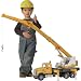 Bruder Toys Mack Granite Liebherr Crane Truck