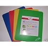 Probus set of 4 Flexible and Anti-bacterial Chopping Boards / Cutting Mats for Home and Catering Hygienic and safe
