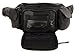New Large Leather Waist Hip Lumbar Fanny Pack Bag with Dual Cell Phone Pocket