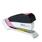 PaperPro : Pink Ribbon Desktop Stapler, 20 Sheet Capacity, Black/Pink -:- Sold as 2 Packs of - 1 - / - Total of 2 Each