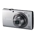 Canon Powershot A2300 - C�mara compacta de 16 Mp (pantalla de 2.7", zoom �ptico 5x) color plateado
