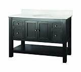 Foremost GAEA4822D 48-Inch Gazette Vanity, Espresso