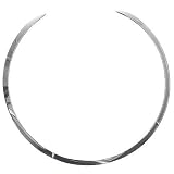 Sterling Silver Medium Round Collar - Artisan Handcrafted in Mexico
