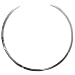 Sterling Silver Medium Round Collar - Artisan Handcrafted in Mexico