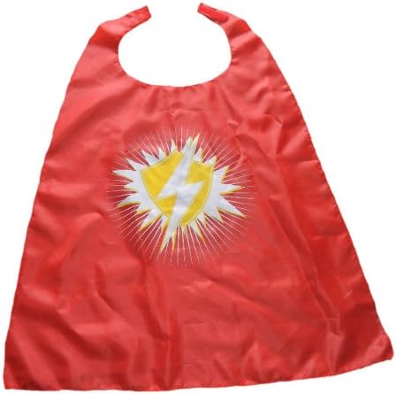 WeGlow International Red Super Hero Capes, Set of 2, Small