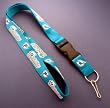 Miami Dolphins Lanyard Keychain