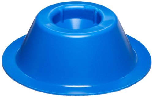 Heathrow Scientific HD23053A Polystyrene 1-Well Friction-Fit Rack for 50mL Tubes, Blue (Pack of 5)