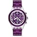 Swatch Damen-Armbanduhr Full Blooded Blueberry Damen-Chrono SVCK4048AG