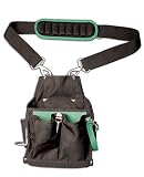 Classic Shoulder Tool Bag for Professional Electricians, HVAC, and Mechanical Contractors
