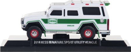 2014 Hess Miniature Sport Utility Vehicle