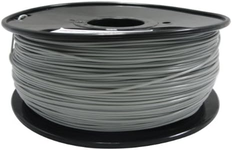 RepRapper ABS 1.75mm 3D Printer Filament Compatible with Makerbot Afinia UP Solidoodle NewStarWay Color Silver