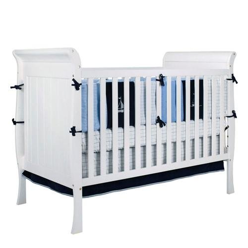 Bassettbaby First Choice Hampton Heights 3 in 1 Convertible Crib, White
