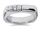 0.40 ctw Men's Diamond Ring in Platinum