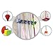 AFUNTA Mop and Broom Holder Wall Mounted Garden Storage Rack 5 Position with 6 Hooks Garage Holds up to 11 Tools