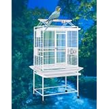 32 x 23 x 68 Wrought Iron Play Top Bird Cage