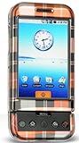 Orange Checkered Snap-On Cover Hard Case Protector for HTC Google G1 Gphone ....