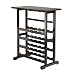 Winsome Vinny Wine Rack, 24 Bottle with Glass Hanger